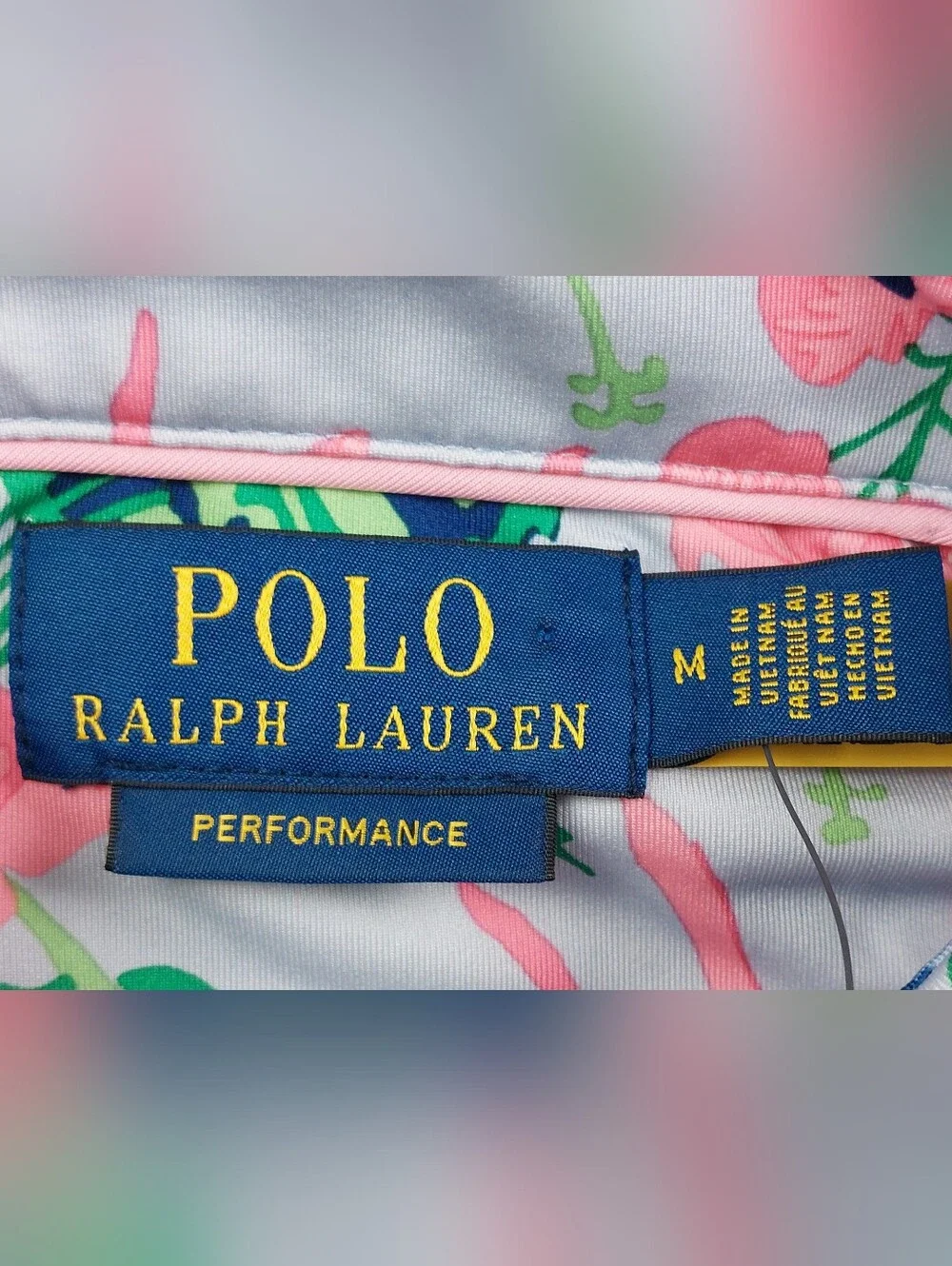Polo Ralph Lauren Performance Polo Shirt Mens Size Medium Multicolored NWT $115